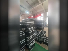 10u 4U ABS قفسه کم عمق با چرخ بالا و دسته جانبی