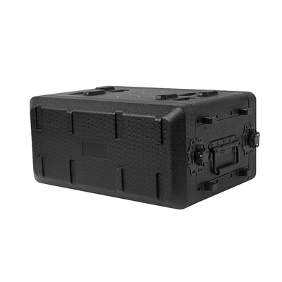 Easy Carry 4U 4 Space Shallow Rack Case مشکی PE 10 اینچی ضد آب عمق