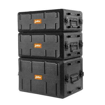 PE 10&quot; Depth 6U Shockmount Rack Case / 6u Shallow Rack Case