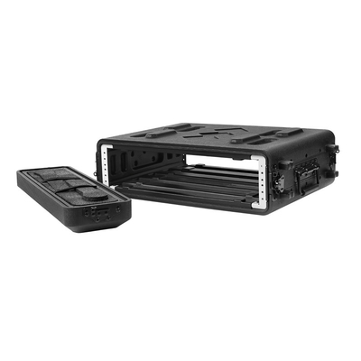 PE 15 اینچ عمق 2U Rack Mount قفسه قفسه پرواز برای گیرنده / پردازنده میکروفون