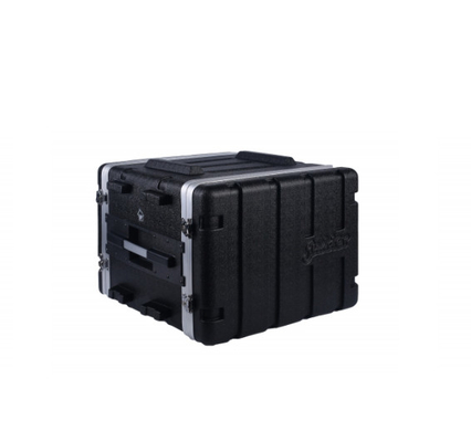 قاب رک 19 اینچی ABS 8U بادوام / قاب 4 ایکس فلایت کیس Pa Dj 4X Heavy Duty Twist Latches