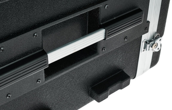 قاب رک 19 اینچی ABS 8U بادوام / قاب 4 ایکس فلایت کیس Pa Dj 4X Heavy Duty Twist Latches