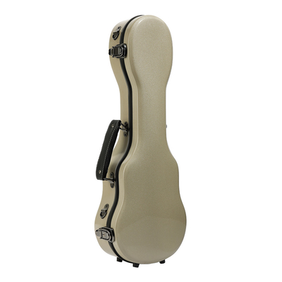 10 رنگ فایبر گلاس سوپرانو Ukulele قاب سخت مخملی نرم