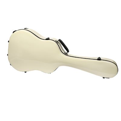 قاب سخت گیتار فیبر شیشه ای Ivory / قاب گیتار سخت پوسته آکوستیک