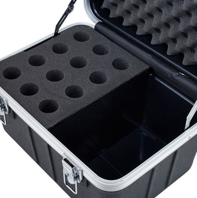 ABS سیمی میکروفون Flight Rack Case MIC 12 قابل حمل ضد آب