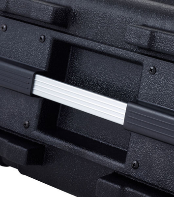 4U ABS Rack Case با درب های قابل برداشتن بالا و دستگیره های جانبی