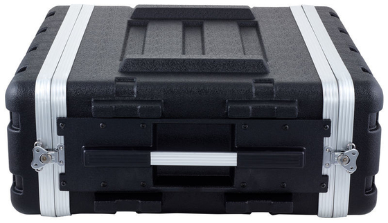 4U ABS Rack Case با درب های قابل برداشتن بالا و دستگیره های جانبی